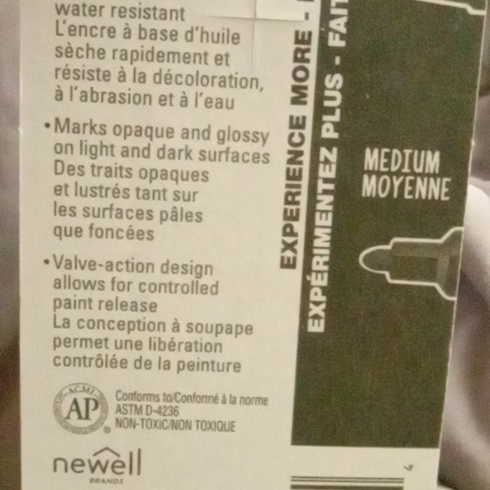 Sharpie new come